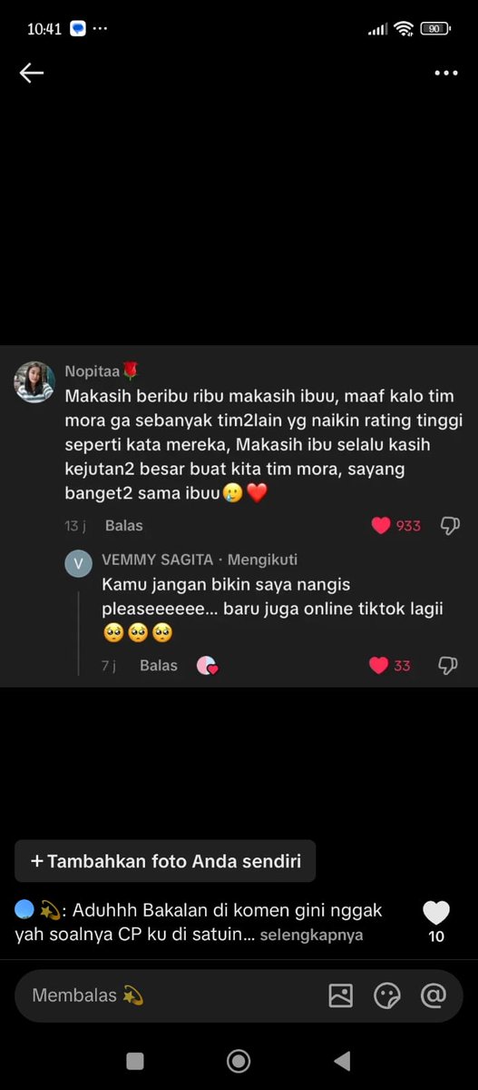 iniirass's tweet photo. Hikss nangis banget aku bukkk,makasi ya bukkk🥹💜 https://t.co/gbreTZSjz5