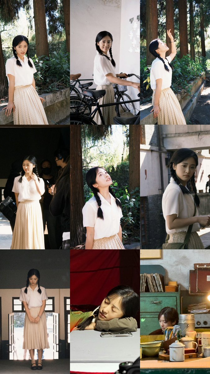 ChenY87574's tweet photo. #ShenYue #WhenTheStarsShine Premieres Today#

On the 1970 film set, the sunshine was just right, and Wang Hui (#ShenYue ) had just the right amount of strength too. 💪☀️

#ShenYueMoonlightJournal 🌙 https://t.co/NUfKHQClkl