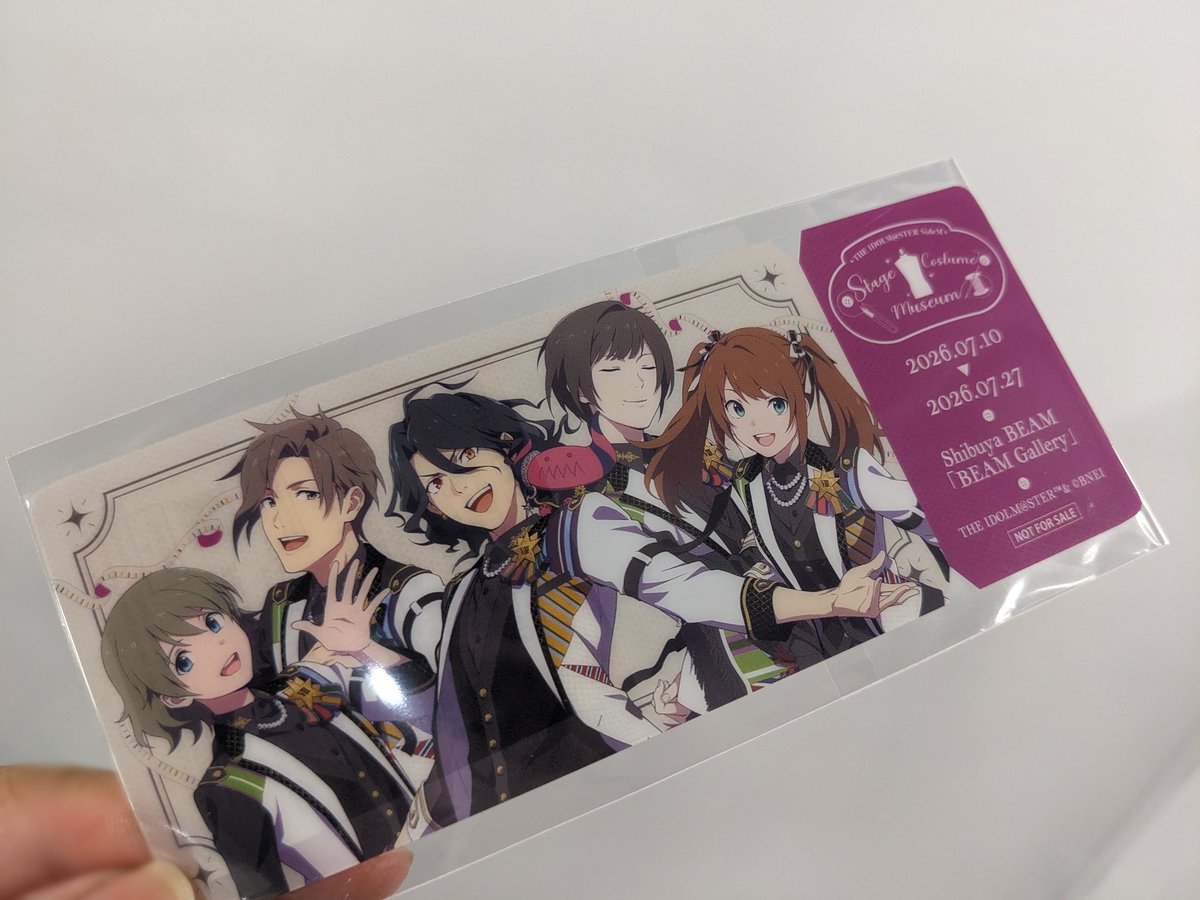 hoko_jyouto's tweet photo. 【交換】SideM 衣装展 チケット特典 

譲)Café Parade(カフェパレ)

求)S.E.M
本日渋谷手渡し可能。後日郵送対応。
検索からでもお気軽にどうぞ。 https://t.co/x7Q9qvr3w6