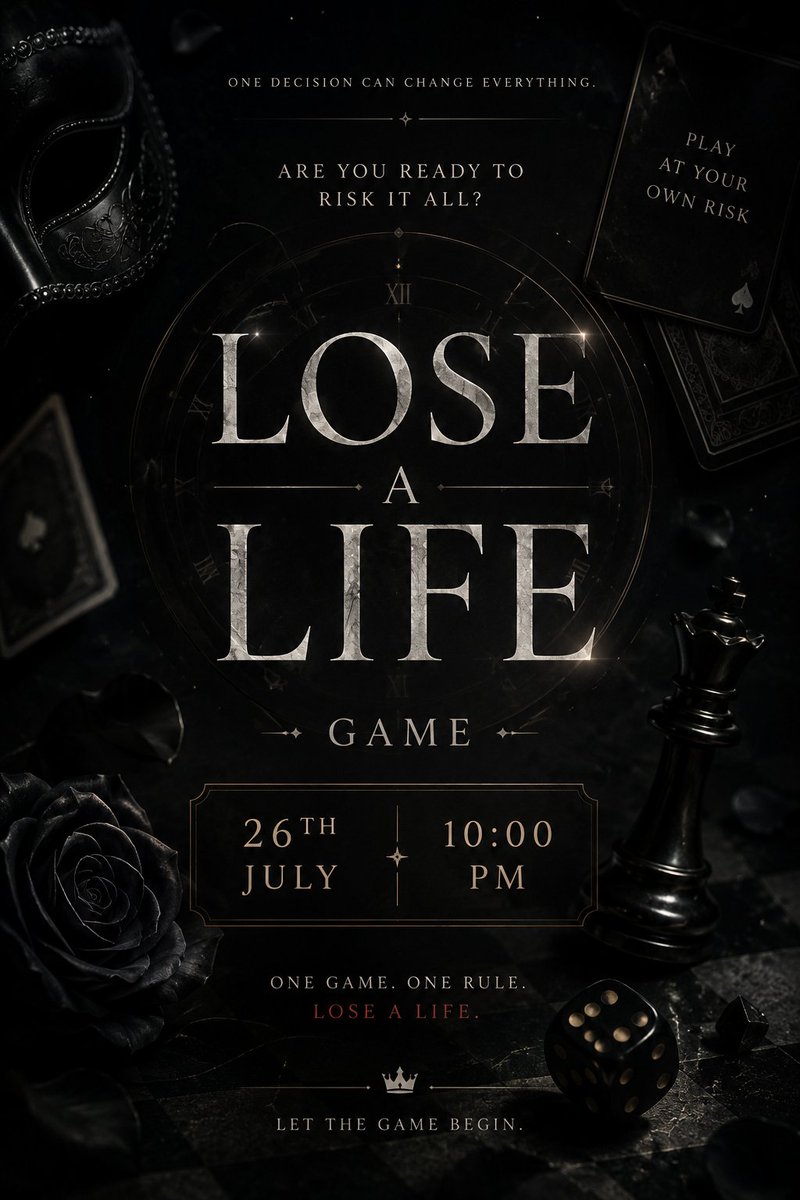 ahyeonieni's tweet photo. 🎮 LOSE A LIFE

OPEN GAME FOR EVERYONE

📅 Date: 26.07.26

✨ Want to join?
❤️ Like this post or 🔄 repost it to enter!

Everyone is welcome. See you in the game! 🔥 https://t.co/0olRtUW3cK