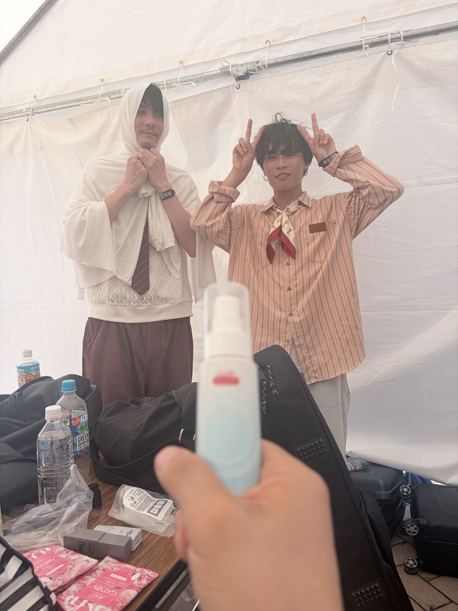 kazamatakafumi's tweet photo. 冷感スプレーごらん　これがパーカーズだよ https://t.co/VX4lPYzcuX