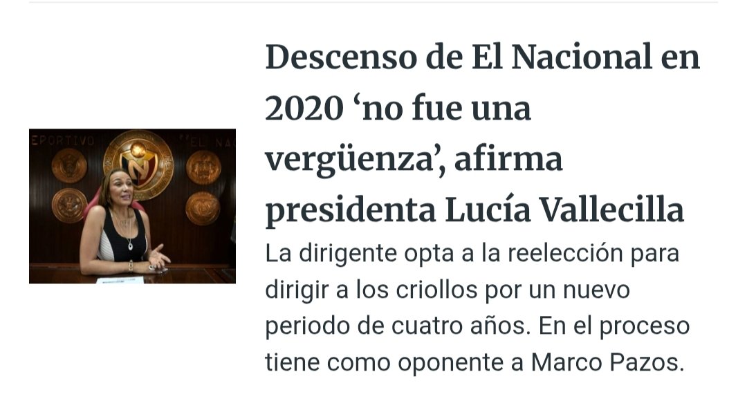 N56388's tweet photo. @Luciavallecilla @josrobertosalas @juanmaguirre1 @Lilia_Yunda @elnacionalec Chuta Sra. Que le podremos decir... https://t.co/S56i732rf6