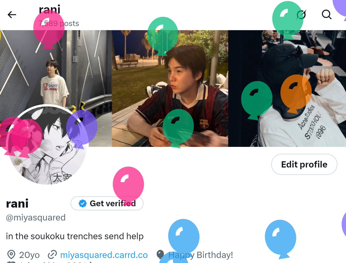 miyasquared's tweet photo. its balloons day for me 😭😭😭 https://t.co/EEtdeEHlTg