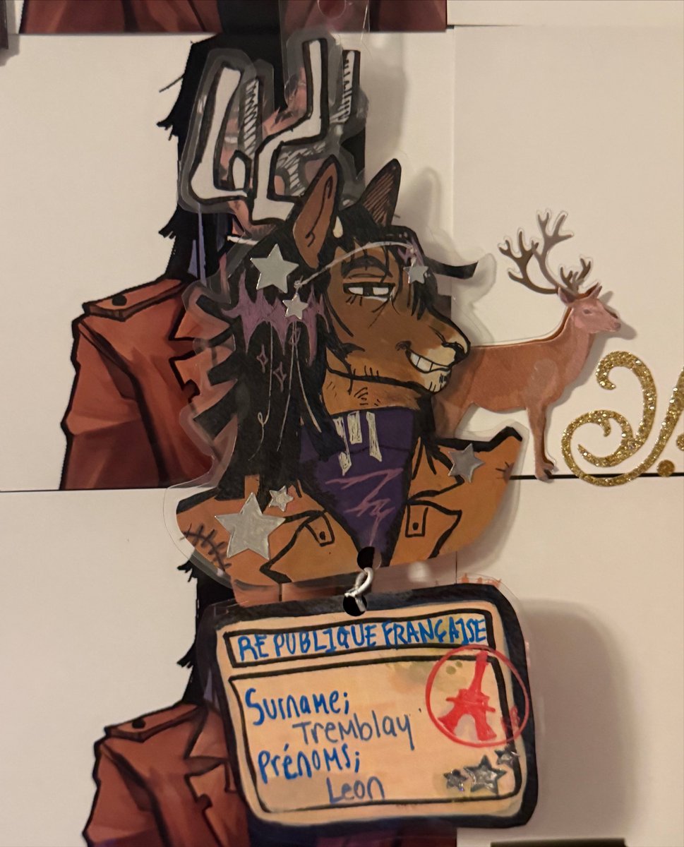 titeloses's tweet photo. Chud leon fursuit badge #leontremblay #811game https://t.co/h76hLiHU5x