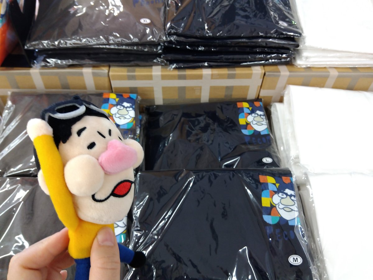 InkFuji's tweet photo. ペコリーノグッズ！本日発売の新商品、巾着、Tシャツ、アクリルスタンド、めじるしマーカーが入荷いたしました！😍在庫グッズも再入荷しております✨️ https://t.co/GT1eJb0Hqq