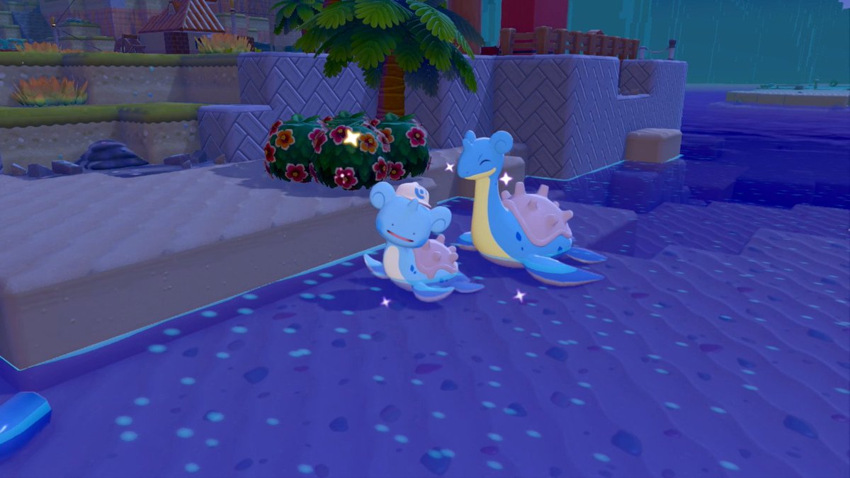 rhythm12's tweet photo. ドンヨリうみべ
新しく発見したポケモン達から技を教わった！
変身する系の可愛すぎる！

#ぽこあポケモン
#NintendoSwitch https://t.co/pIyeIXycAl