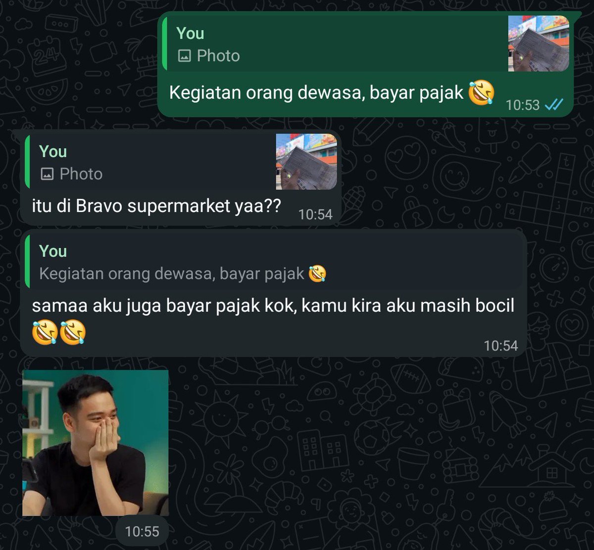 ellam41's tweet photo. Si paling nggak terima dipanggil bocil 😌 https://t.co/jrTg8mlyZ0