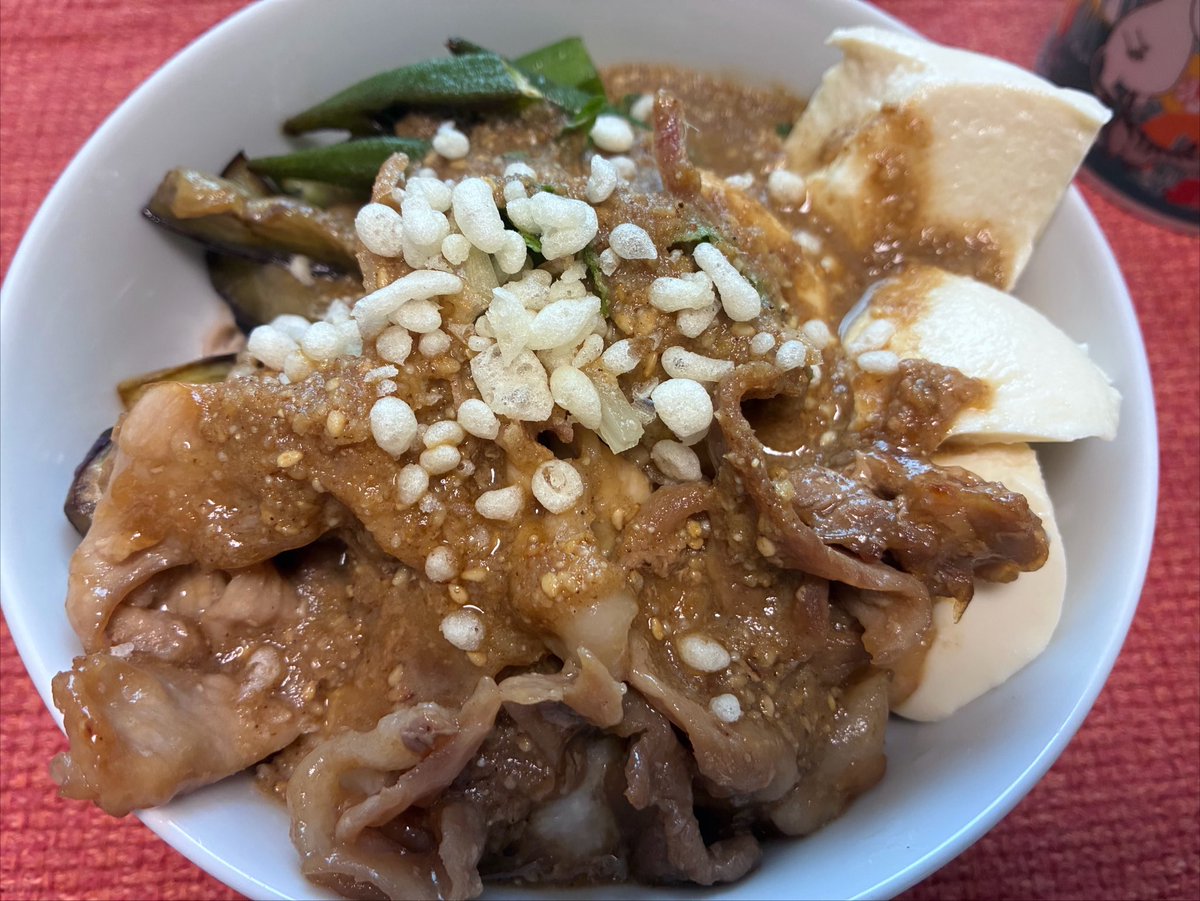 YOMOGI34649's tweet photo. 後、天かすも＋してましたw
カリカリしてこりゃまた美味しい！！

山本ゆりさん天才すぎる！！！ https://t.co/3o8Ln5NWSb