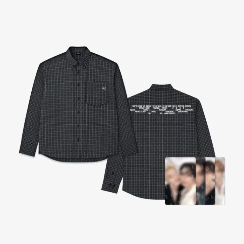 beeblooop's tweet photo. I really want to know if this stray kids run it tour shirt says to be announced or not https://t.co/kM3uoMntm8