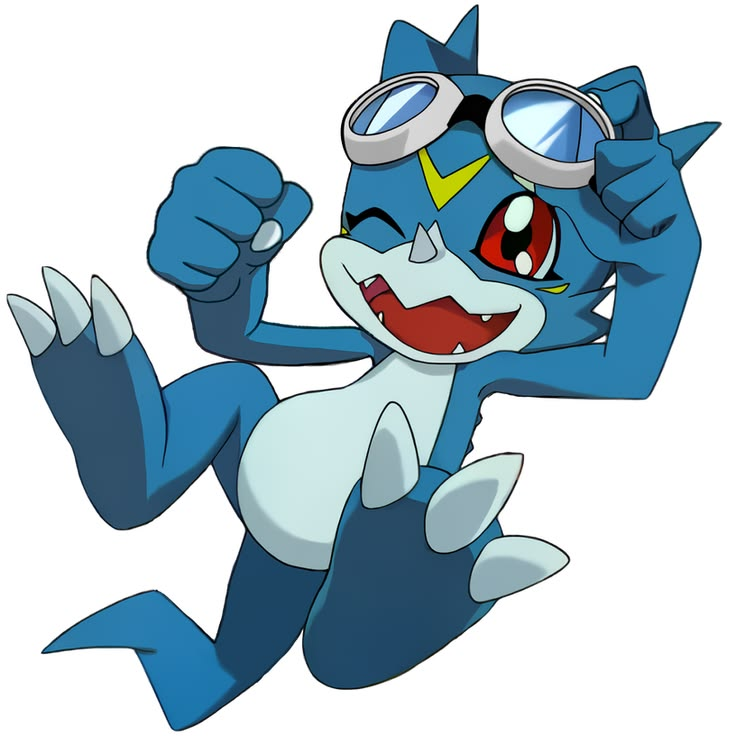 PikaPikachu150's tweet photo. I don't know what it is about Gammamon and Veemon, but I love them, they're beautiful! 🤍💙

Does anyone else feel the same way? https://t.co/w68hYcbj3X
