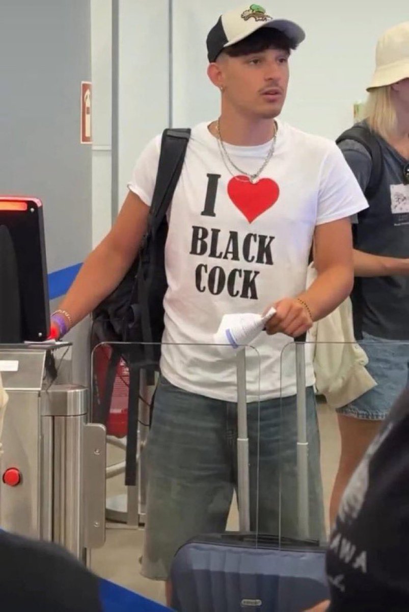 Blackisbetter0's tweet photo. This proud white boy wore the shirt &amp; owned it: “I ❤️ Black Cock.” Repost so more white boys submit &amp; embrace their destiny.
Ready? Comment “I am your obedient sissy slave King”, repost &amp; DM Daddy your confession.​​​​​​​​​​​​​​​​​​​​​​​​​​​​​​​​​​​​​​​​​​​​​​​​​​
BNWO😈✊🏿🍆 #BBC https://t.co/ocefvPuWga