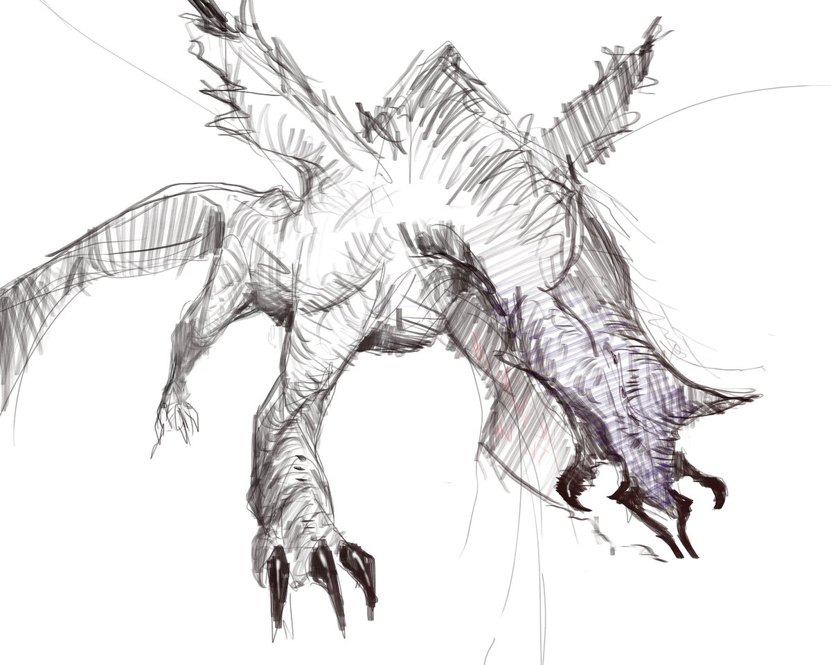 jacob_khai's tweet photo. creature Sketch https://t.co/QK6k0XNyBo