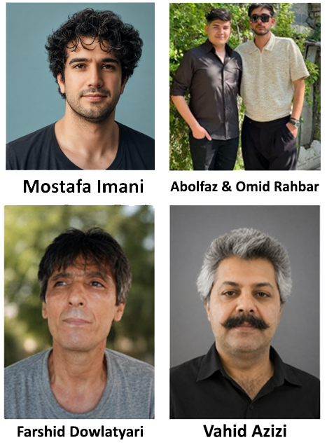en_simayazadi's tweet photo. 🚨 #Thread Iran Escalates Pressure on Five PMOI-Linked Political Prisoners in Ghezel Hesar Prison
Five political prisoners held in Hall 37 of Ghezel Hesar Prison are facing escalating pressure over alleged membership in the PMOI.
All five are being held under harsh conditions with minimal access to basic prison facilities.