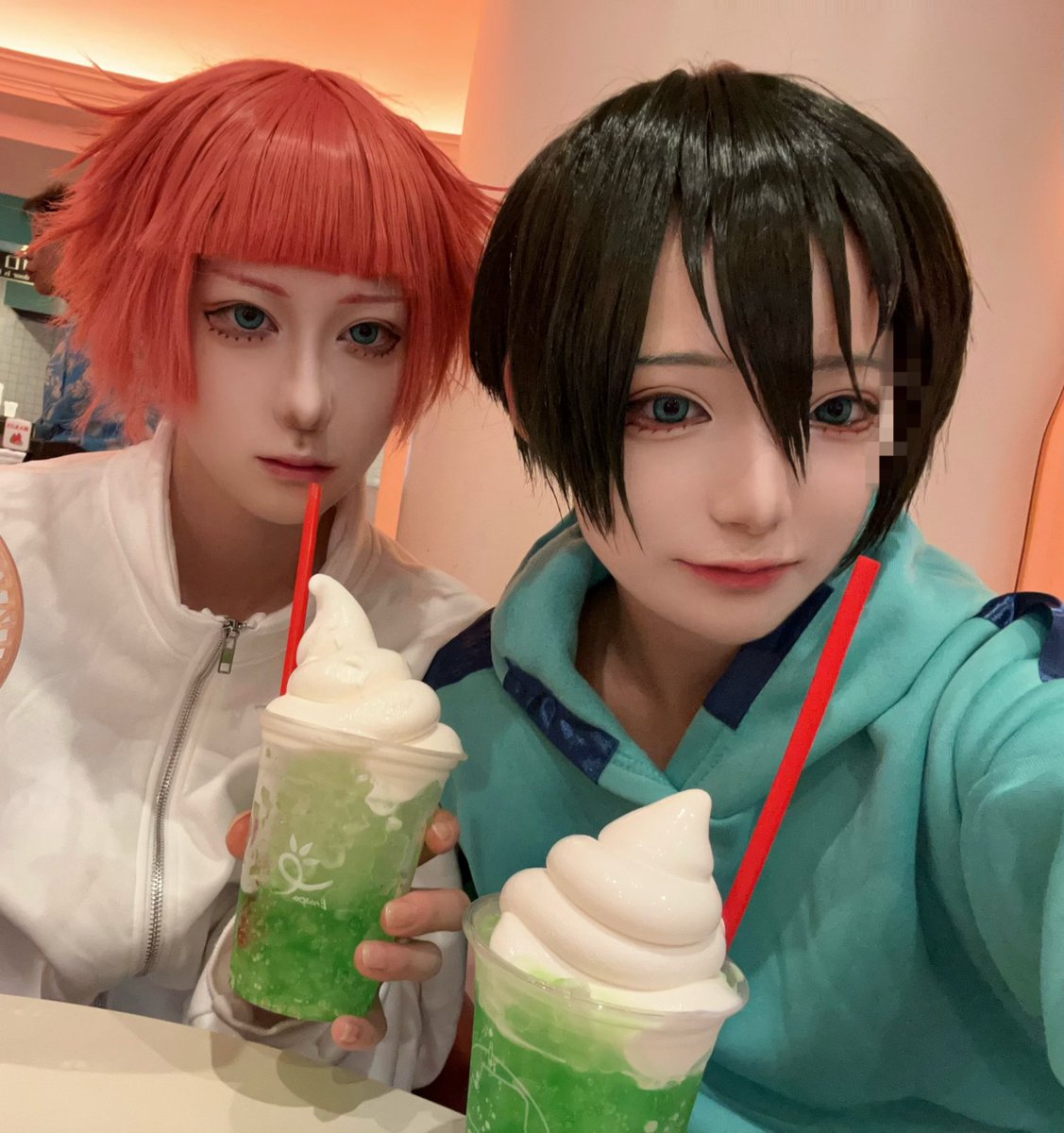 sanso_cp's tweet photo. そくほー‼️にいちゃんとカフェ来た!! https://t.co/T4T1xDEs2u