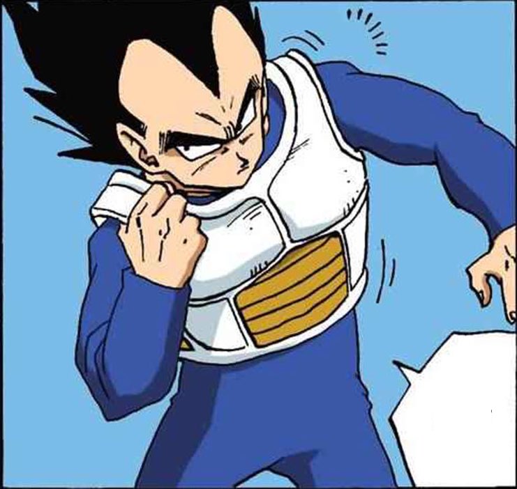 iamacupcakeee's tweet photo. when i see vegeta with his gloves off I feel like a man seeing a woman’s ankle in the 1800s https://t.co/0MYKp0zbeK