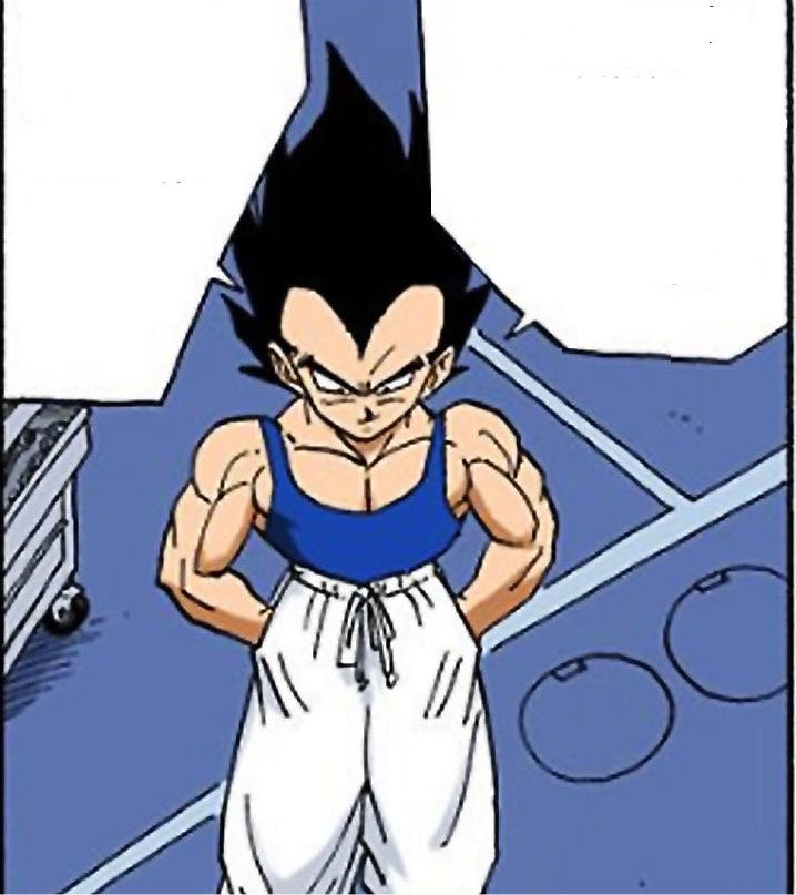iamacupcakeee's tweet photo. when i see vegeta with his gloves off I feel like a man seeing a woman’s ankle in the 1800s https://t.co/0MYKp0zbeK