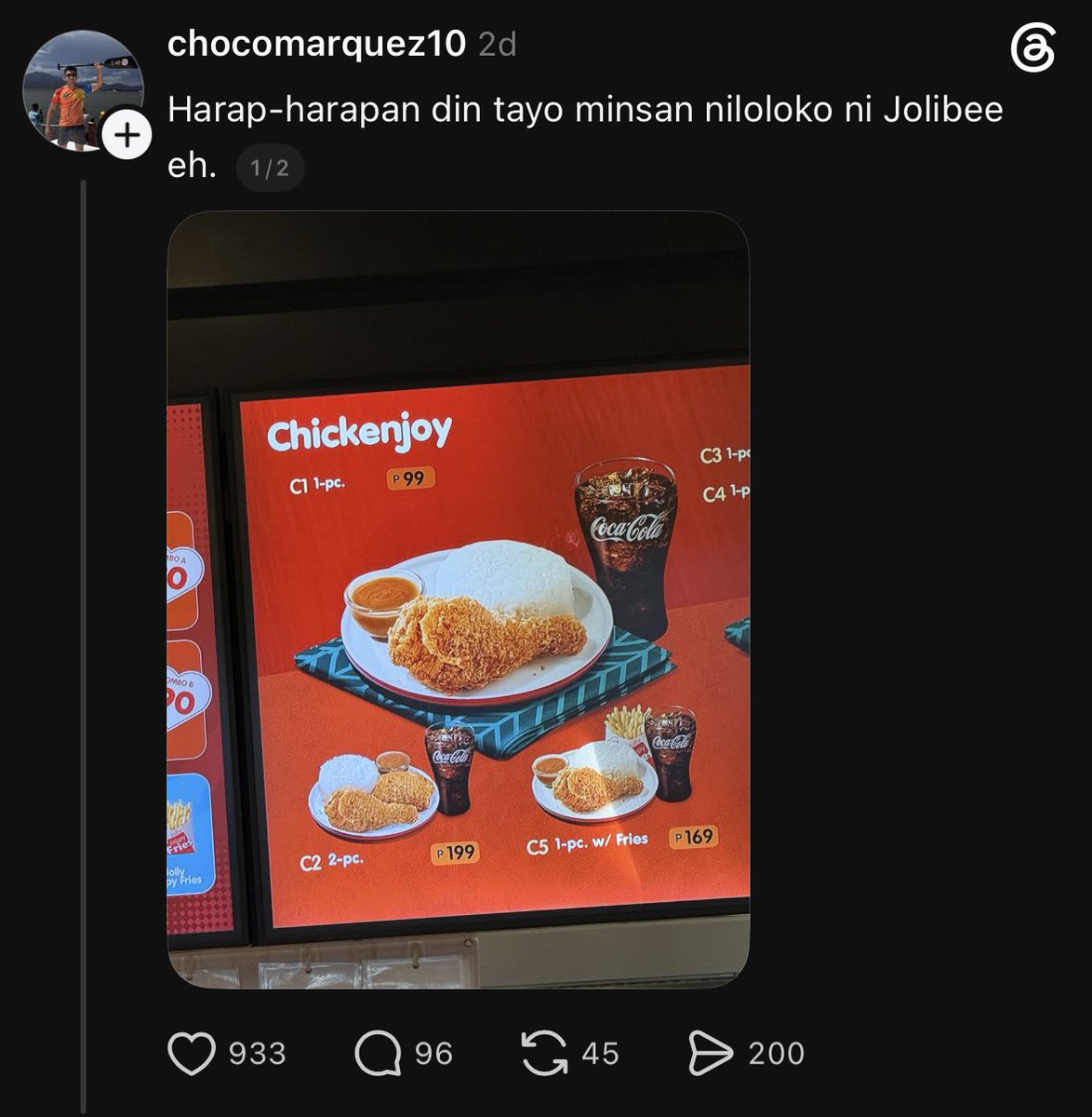akobaloy's tweet photo. Mas mura pa bumili ng dalawang C1 kaysa isang C2 😭😭 https://t.co/fdHqjh7T8r