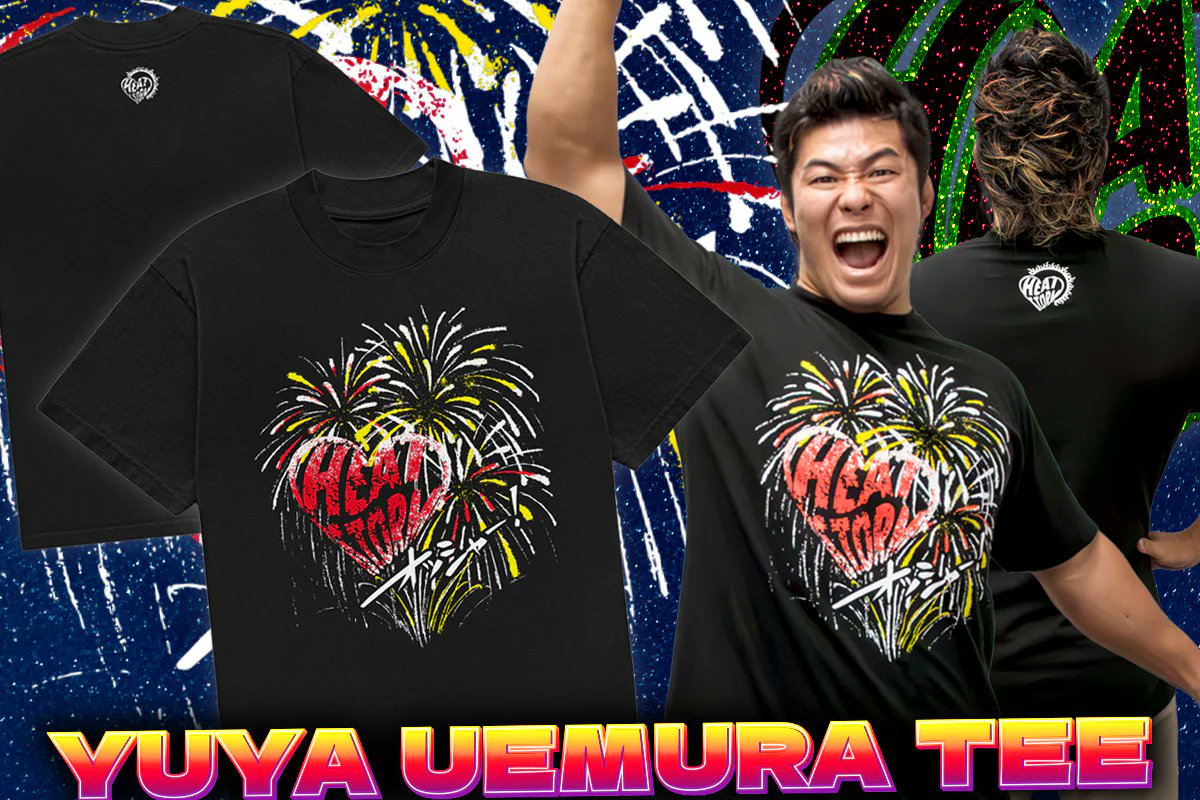 🔅新商品入荷のご案内🔅 ・上村優也「HANABI」Tシャツ ・上村優也