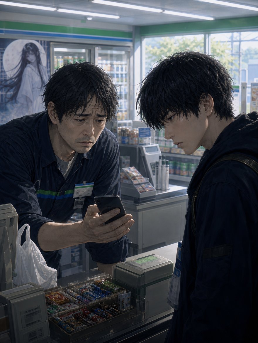 RLYamamoto's tweet photo. 『竹取クロニクル【月のAIと逆転のWeb3】』
第39話「実質的な支配者」、更新しました。
明るいコンビニの店内で、
秋田が直樹に見せたスマホ画面。
そこには、真の支配者の姿が記録されていた。

なろう
https://t.co/JAtZxUpCPn
カクヨム
https://t.co/30U9oSrcy5

アルファポリス
https://t.co/fbZ5XnFNWH
#竹取クロニクル #web小説 #小説家になろう #カクヨム #アルファポリス