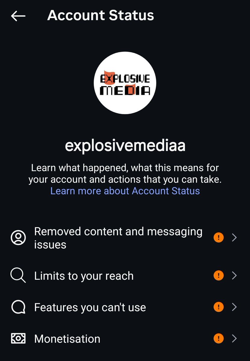 ExplosiveMediaa's tweet photo. 🚨We're heavily restricted on Instagram again.

Only you can help us beat the algorithm by sharing our content. https://t.co/cA13HGEmfQ