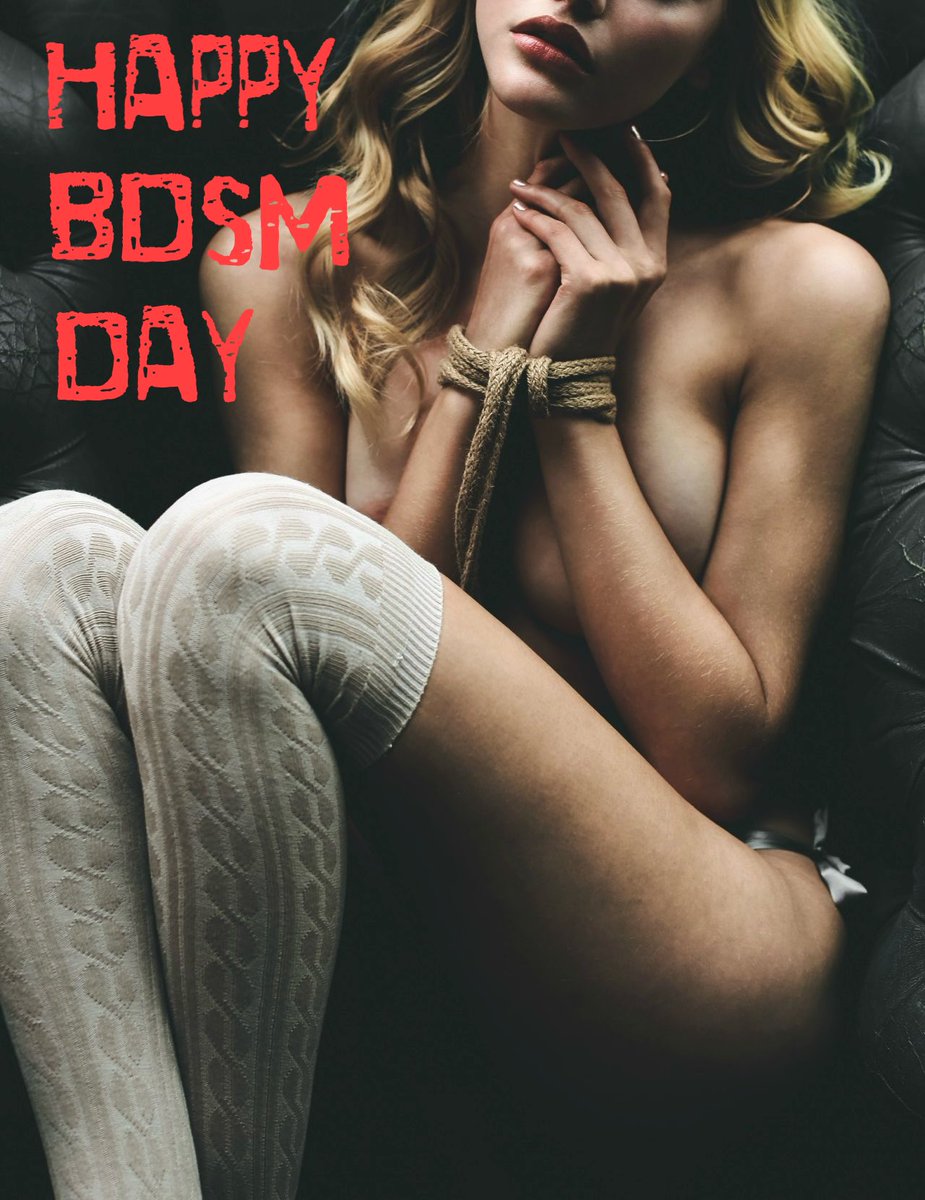 MasterDerricks's tweet photo. #HappyBDSMDay !! 

#bdsm https://t.co/WrghoMwohB