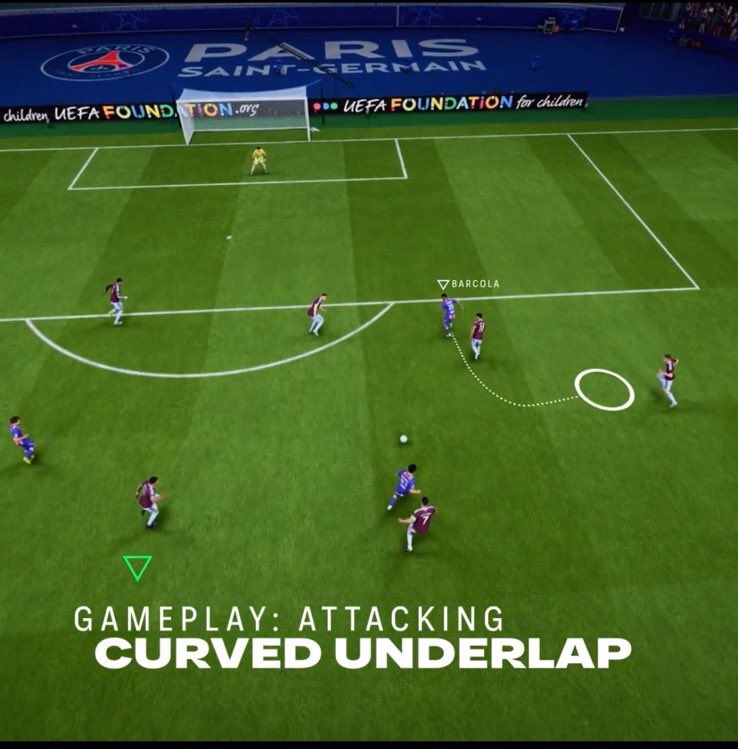 DealNestSA's tweet photo. � أبرز تغييرات Gameplay في FC27:

⚽ Curved Underlap: تحركات أذكى ومساحات أكثر وتقليل التسلل.
⚡ Pass &amp; Follow: تمرير ثم تحرك تلقائي لهجمات أسرع وOne-Two أسلس.
🛡️ AI Rebalance: دفاع أذكى، تمركز أفضل واعتماد أكبر على مهارة اللاعب. https://t.co/PipOFKm5kw