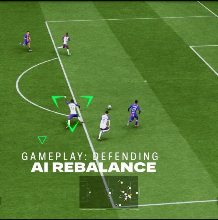 DealNestSA's tweet photo. � أبرز تغييرات Gameplay في FC27:

⚽ Curved Underlap: تحركات أذكى ومساحات أكثر وتقليل التسلل.
⚡ Pass &amp; Follow: تمرير ثم تحرك تلقائي لهجمات أسرع وOne-Two أسلس.
🛡️ AI Rebalance: دفاع أذكى، تمركز أفضل واعتماد أكبر على مهارة اللاعب. https://t.co/PipOFKm5kw