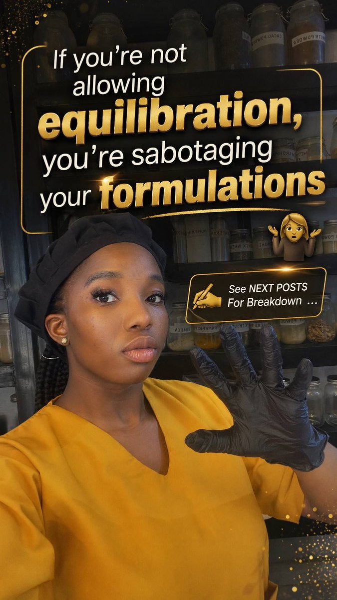 roccbeauty's tweet photo. Stop testing your formulations immediately after making them…🗣️Follow us for NEXT POSTS to understand why…
.
.
#roccbeauty #equilibration #skincareformulations #cosmeticchemist #oemmanufacturerinnigeria https://t.co/fI73aic4QL