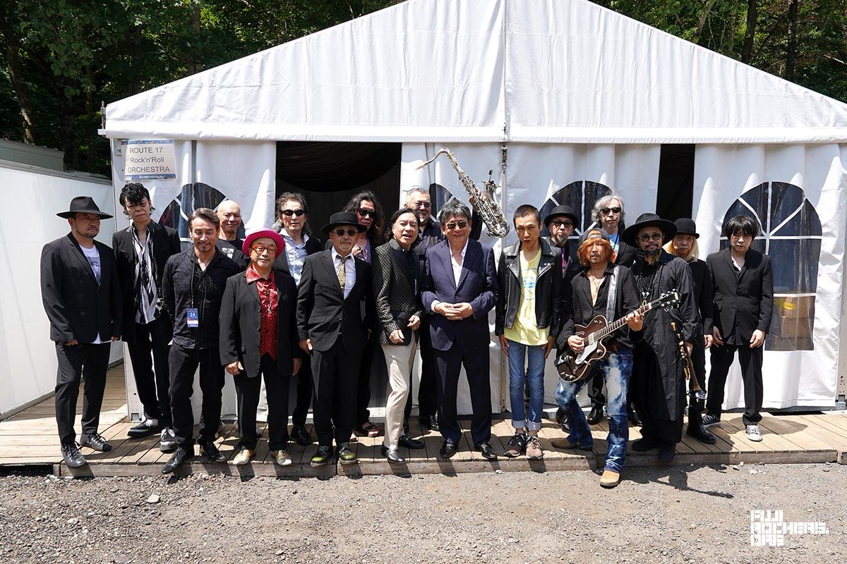 Shamo69___'s tweet photo. ロックンロールアウトレイジ
ROUTE 17 Rock’n’Roll ORCHESTRA feat. 大江慎也 甲本ヒロト 浅井健一 トータス松本 / THANKS, SMILEY HARASHIMA  |  FUJIROCK EXPRESS '26 | フジロック会場から最新レポートをお届け https://t.co/Z9zDkLvdfl #fujirock @fujirockexpressより https://t.co/CqMp8qEUVf