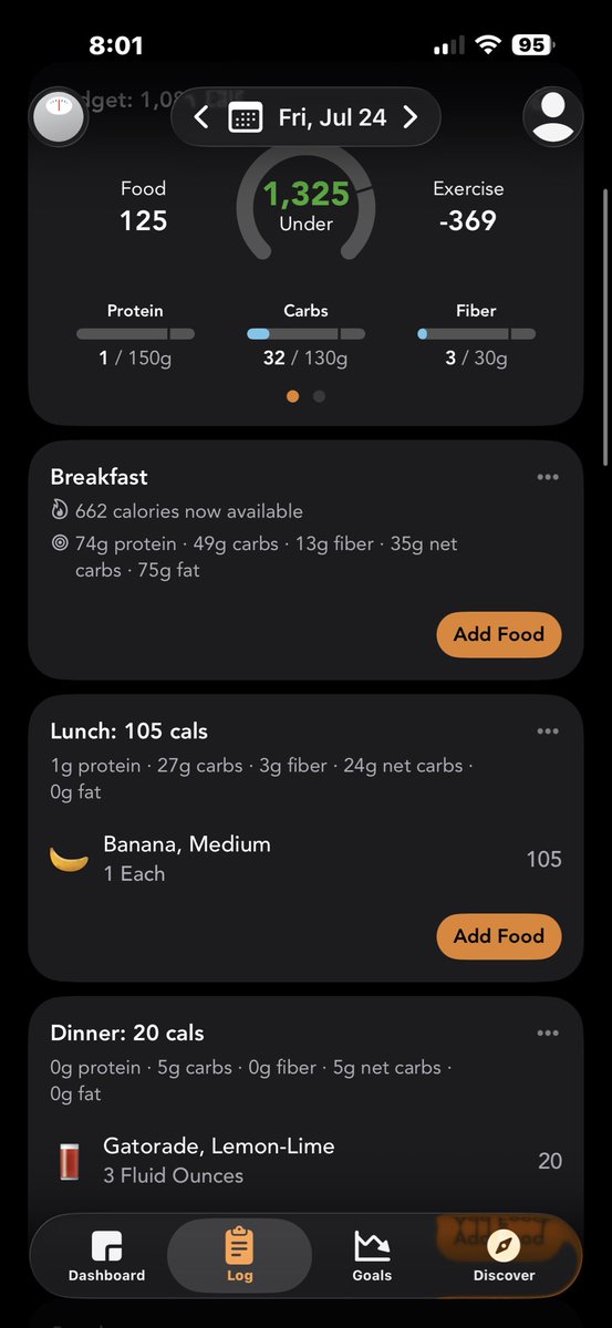 dreastired2's tweet photo. Today’s intake 😭 I need some protein https://t.co/FWjLDoyiWc