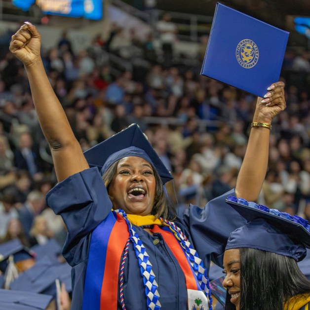 JWUOnline's tweet photo. We’re not over this feeling... 🎓

Hard work, resilience and a moment that made it all worth it.
Congrats, JWU Online Class of 2026! 👏

Read more on the graduates' stories here: https://t.co/WFLb7AvKbI https://t.co/ZcQPXCQPgt