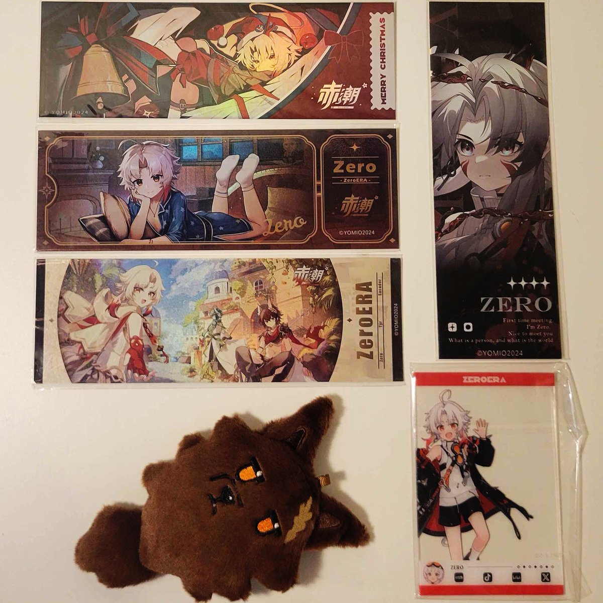 smolzero's tweet photo. I got some gifts from ZeroERA!
In other news, the "Shounen Collection" that ZeroERA is hosting will be held 2 weeks from now. We can expect to see some news about ZeroERA at that time.
#ZeroERA #赤潮 #赤潮ZeroERA https://t.co/3QbkTgXLzi