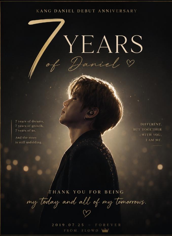 itmelaura_d's tweet photo. @kd_officialx Lucky 7 with you.
Always you.

#강다니엘 #KANGDANIEL
#KANGDANIEL_DEBUT_7TH_ANNIVERSARY https://t.co/GJnPC7HGRw