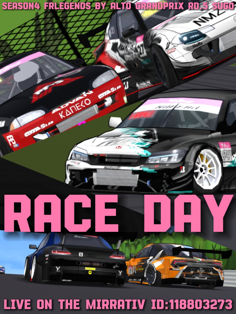 byaltogp's tweet photo. RACE DAY!
#FRLegends 
#byaltogp https://t.co/VGjtYVOAuz