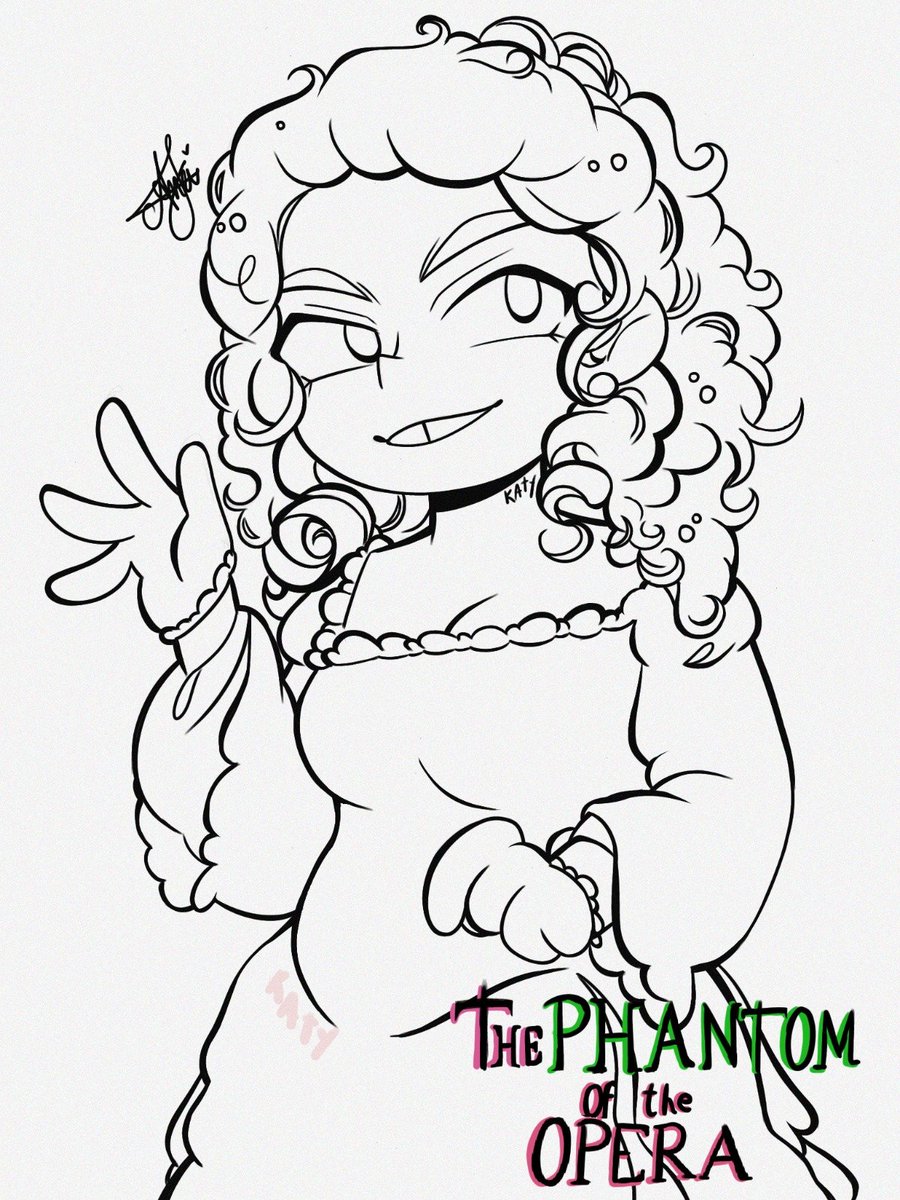 katyLIND4_S2's tweet photo. Depois que vi a Margo cantando The Phantom of the opera me senti na obrigação de desenhar ela de Christine 

@Torajo_yt

#mdt #mundotorajo #thephantomoftheopera #christine #fanart https://t.co/nxhADsiE3I