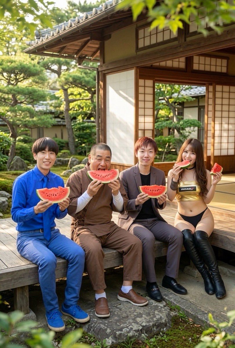 Taihei_Taihee's tweet photo. 日本家屋の縁側でスイカを食べる🍉

#スイカ
#日本家屋
#縁側 https://t.co/9eBoU0qT93