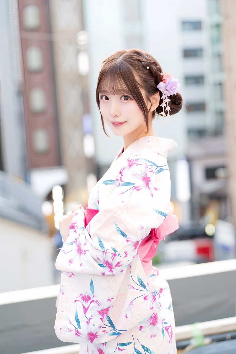 去年の浴衣のみゆ🎐♡ 今年浴衣で会えるのはこの2日だよ💚絶対会いに