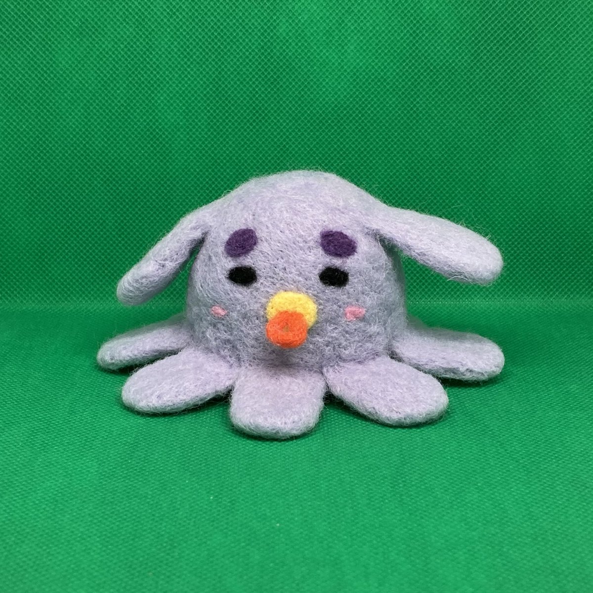 うさぎクラゲ #ピンクの悪魔フェルト作品 おはようございます