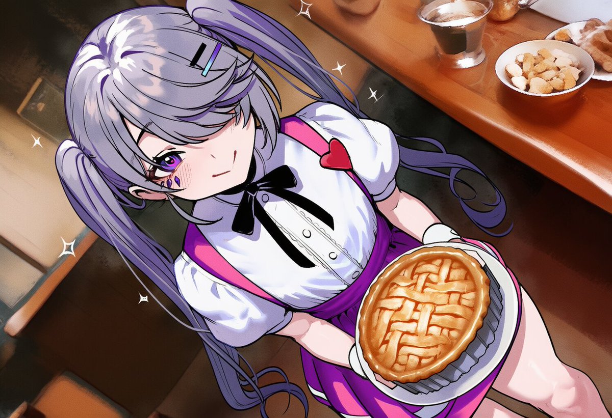 ToriKamiAI's tweet photo. Koseki Bijou - Serving desserts
Holodinner https://t.co/8scbHnuMJl