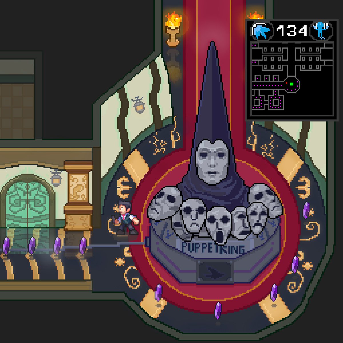 jasinto140's tweet photo. "All puppets are destined to be controlled by a Master...By a Puppet King"
#DarkDeception #SuperDarkDeception #PixelArt #DD #FearFortress #PuppetKing https://t.co/0xYmUMtgS5