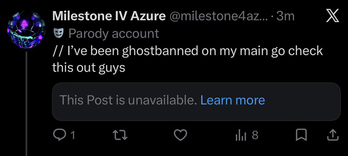 Milestone IV Azure tweet media
