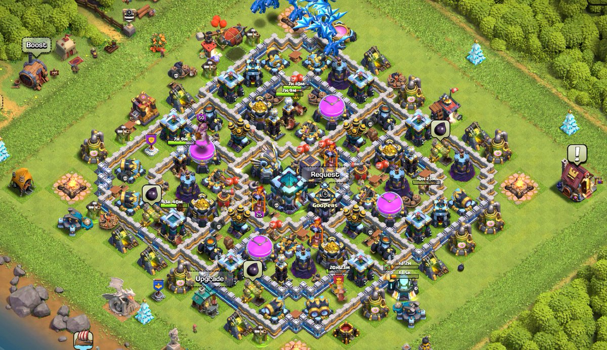 Thane_tuber's tweet photo. Getting back into CoC yo. How's my base looking https://t.co/OhwrlwU4LP