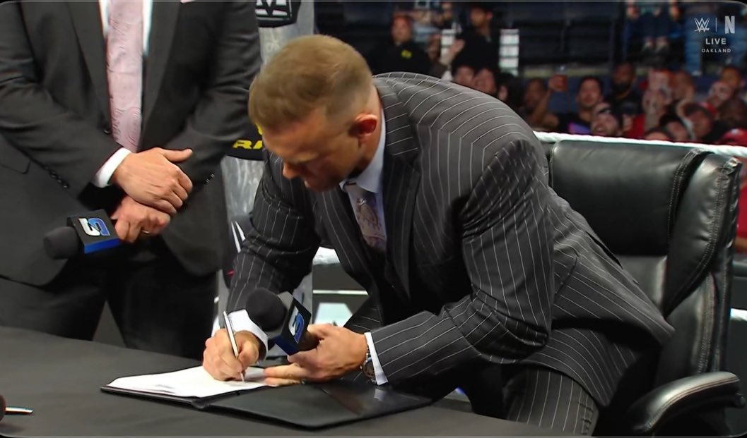 reigns_era's tweet photo. BREAKING:

Nick Aldis will no longer be the general manager once he faces Gunther.

#SmackDown https://t.co/4OzVErxnWG