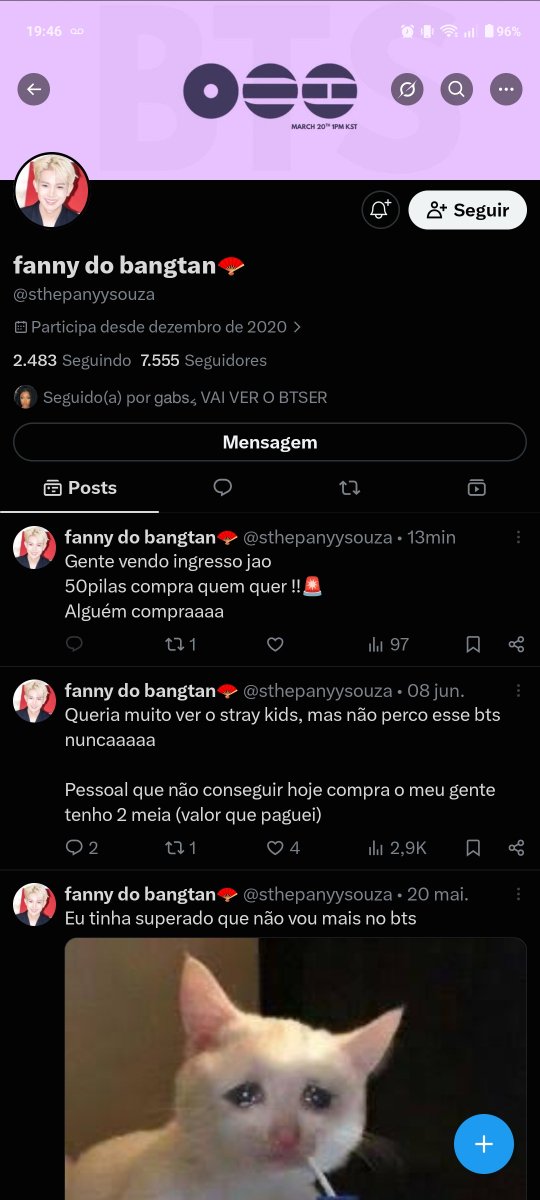 kimhyunsz's tweet photo. ⚠️ ATENÇÃO ⚠️SOBRE A VENDA DOS INGRESSOS DA AUDIÇÃO DO JÃO @jaoromania @jaoqg 
https://t.co/Zew2M1Cjm9
 Paguei 50 reais pra poder ir, ela me confirmou, mandou TODOS os dados dela, RG, fiz o Pix e depois ela SUMIU!!!
DESTRUINDO O SONHOS DAS PESSOAS QUE NÃO CONSEGUIRAM OS INGRESSOS https://t.co/ptXrw0oDtM