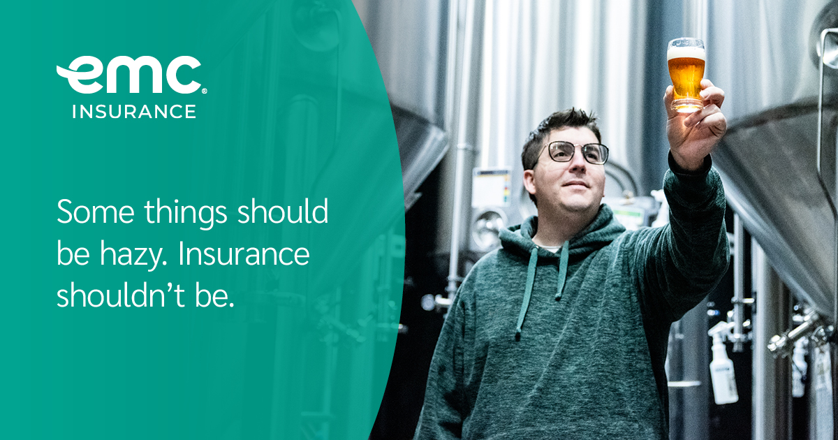 EMCInsurance's tweet photo. Cheers to great coverage!🍻 Let us help give your business peace of mind with tailored brewery and winery insurance and comprehensive loss control services. https://t.co/LgLmAA9EXA 

#KeepingInsuranceHuman https://t.co/vudBV4KeDK