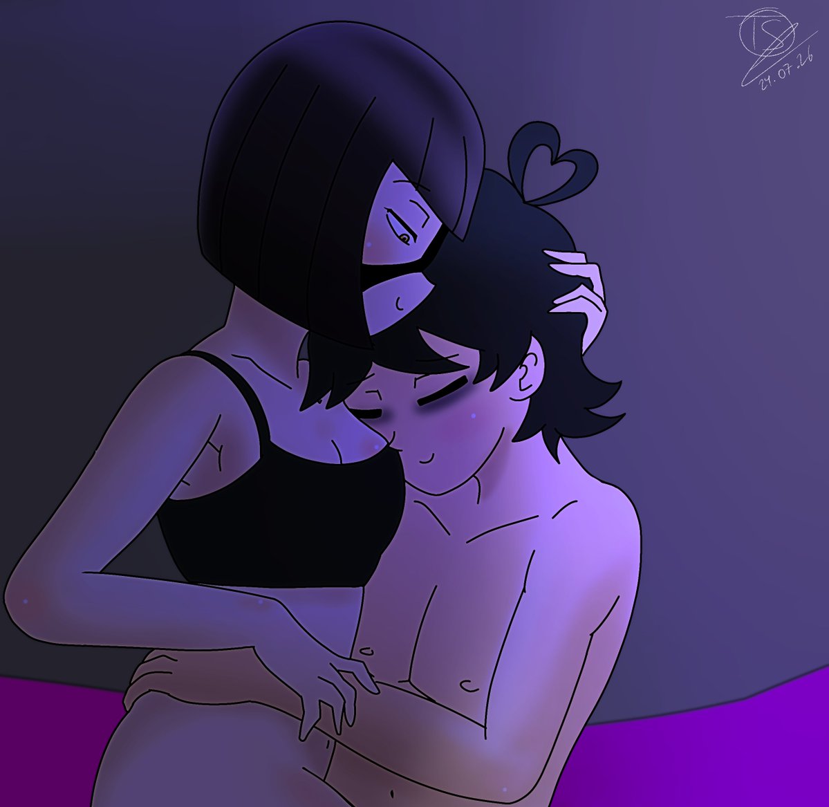 Eddy192419508's tweet photo. "Life is too short
But I will live for you
You're muckin' off
But I will live for you, my selfless love" ❤️‍🩹

#ocxcanon #中々思春 #古見さんはコミュ症です https://t.co/RIZsLW5wBG