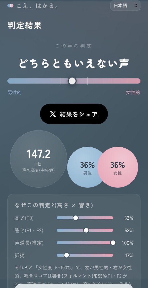 Micha180830's tweet photo. 色んな人がやっていたので私もやってみた
””どちらともいえない””🤔🤔 https://t.co/a9OBsaHqKy