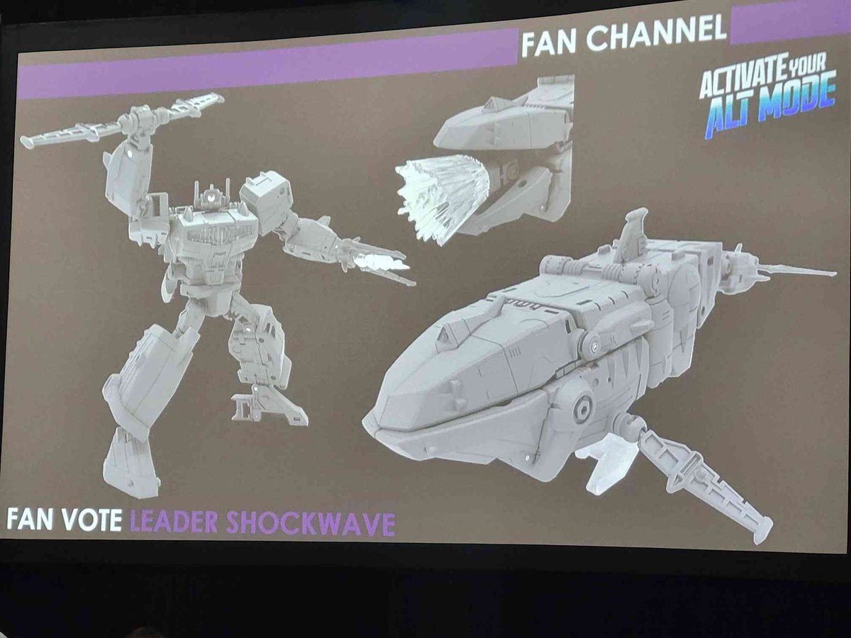 PlastiCastShop's tweet photo. Fan Vote Leader Class Shockwave https://t.co/gO1eiBykGA