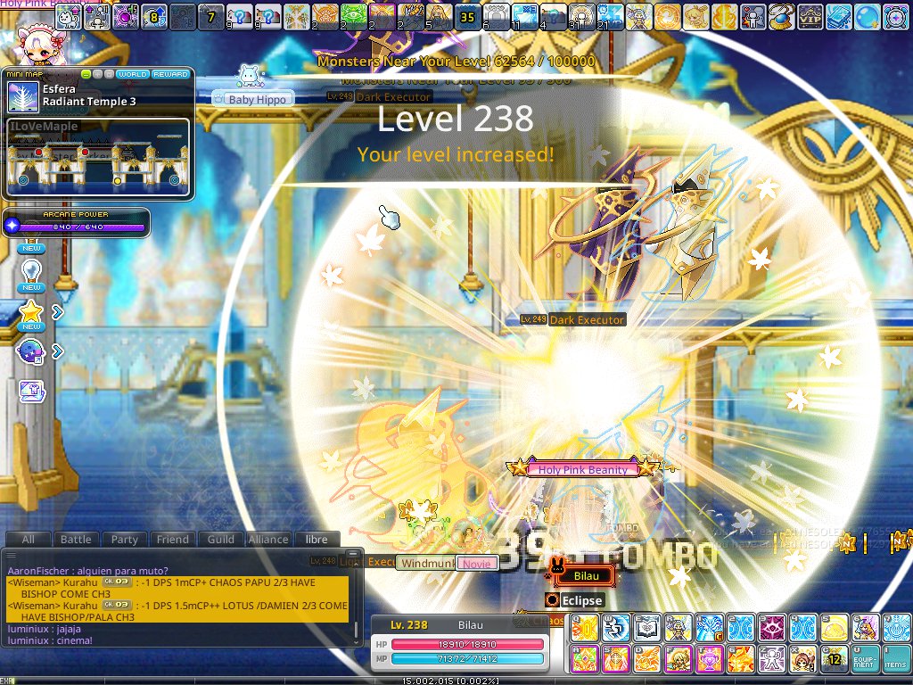 BilauMSU's tweet photo. Level 238 unlocked

The goal hasn't changed

➡️ Lv. 240

Let's keep grinding
🍁@MaplestoryU #DearMSNDiary
 #MapleStoryN #Bishop #Progression https://t.co/xlNloCjK91