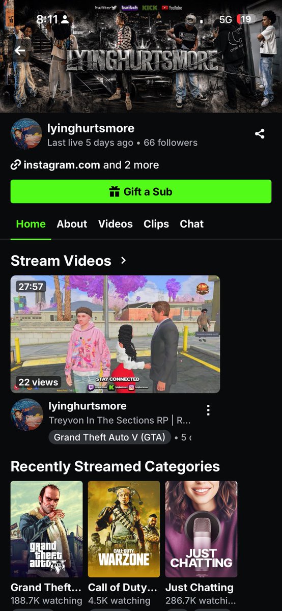 lyinghurtsmore's tweet photo. @LacyHimself What’s good I’m dk my socials are lyinghurtsmore, I believe I deserve a stream phone because I am mainly a desktop streamer my set up is good enough to do all of that but when I do irl stream it’s hard for me because when I have my camera man I can’t read chat  or nothing etc. https://t.co/L6SGAMZ3lI